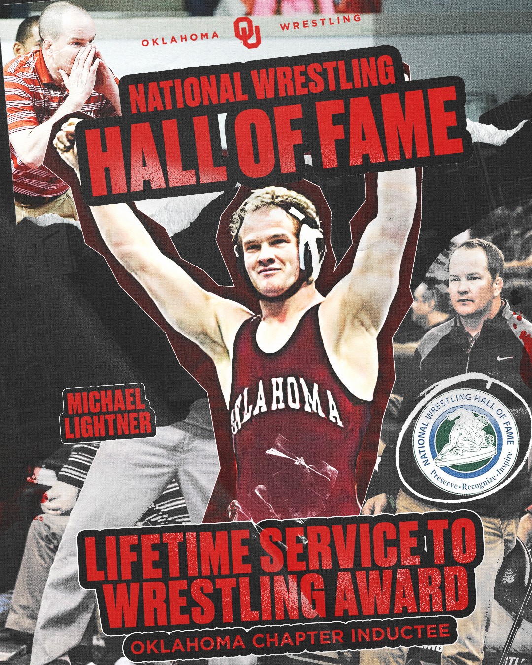 Michael Lightner Inducted into the National Wrestling Hall of Fame